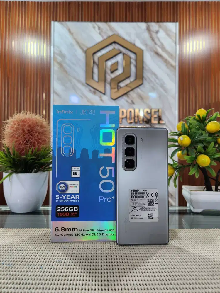 Infinix Hot 50 Pro Plus Ram (8+8) 16Gb/ 256Gb Fullset Mulus Ori 100%