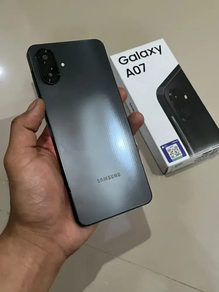 Samsung a07 4/64Gb
Lengkap Fullset