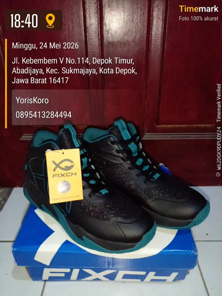 FIXCH OPPUS BLACK ALPHINE GREEN BLACK SEPATU VOLLY ORIGINAL_40
