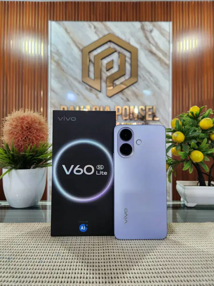 Vivo V60 Lite 5G Ram 8+8Gb/ 256Gb Fullset Mulus Ori 100% Bergaransi
