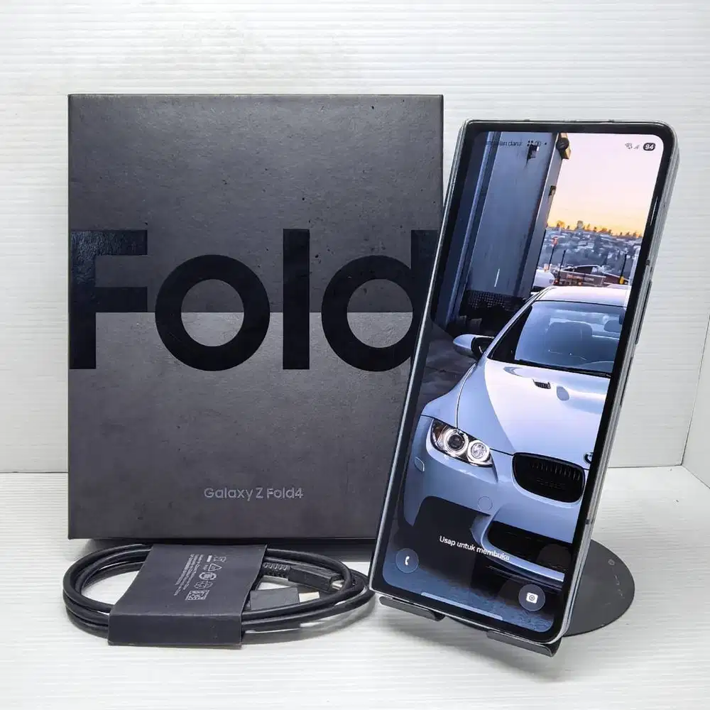 MULUS SAMSUNG GALAXY Z FOLD 4 5G 12/256 GRAYGREEN FULLSET SEIN NO MINU