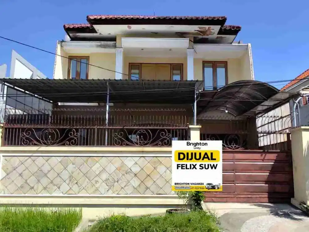 Jual Rumah 2 lt @ Pucang Jajar Bisa u/Office