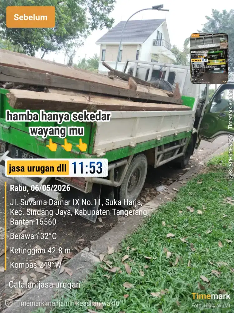 JASA BUANG PUING & SAMPAH PROYEK