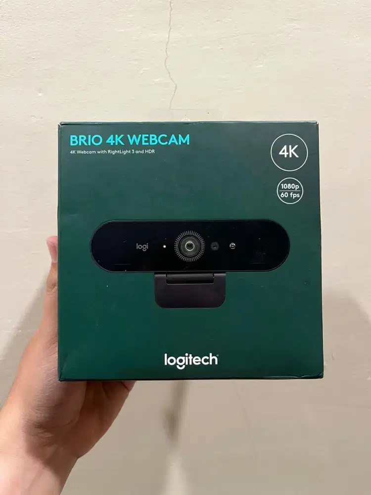 Webcam Logitech Brio 4K