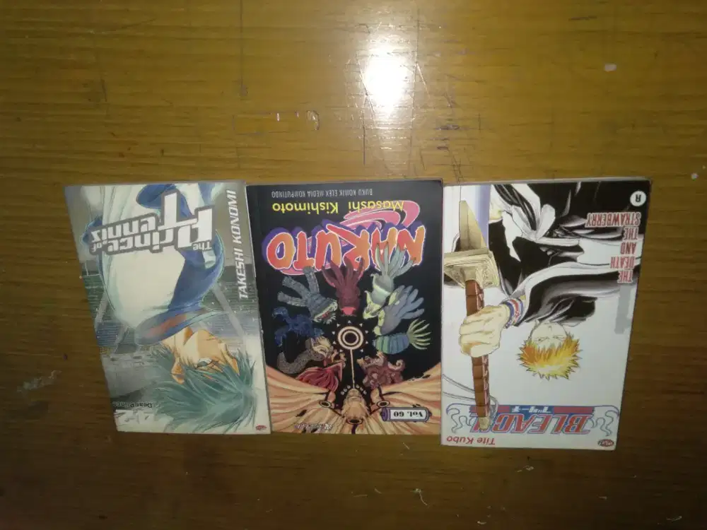 Paket Komik Manga Bahasa Indonesia 55 pcs Mulus