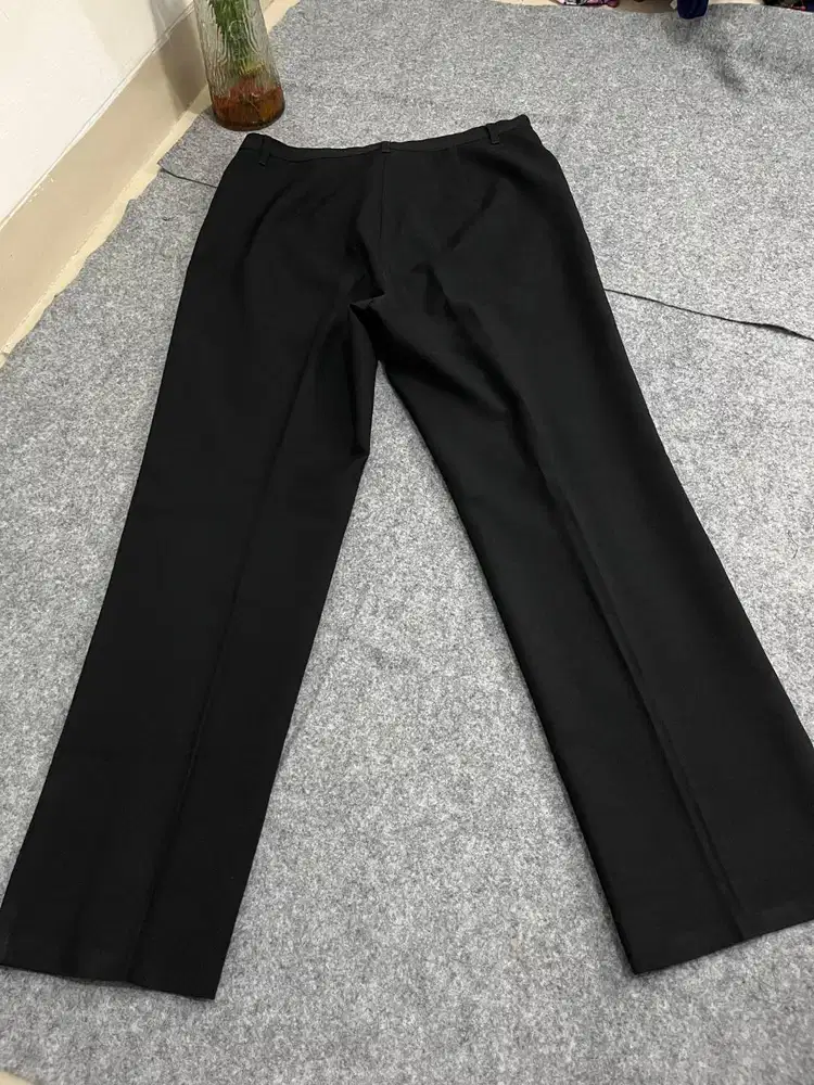 Celana bahan celana wanita celana kerja warna hitam