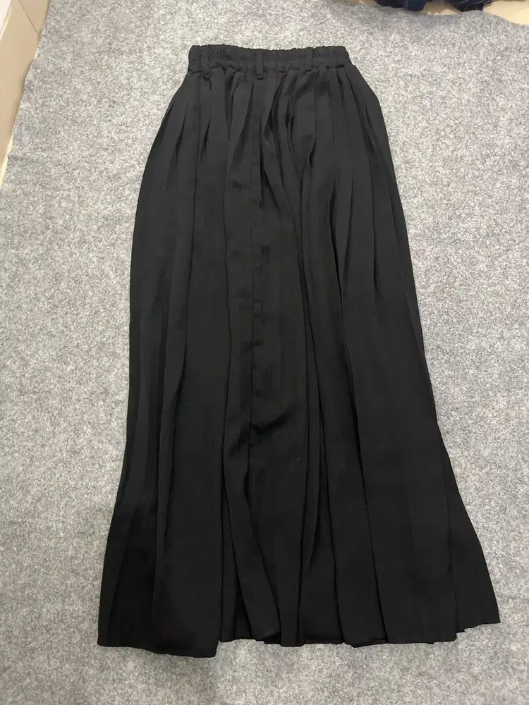 Rok panjang warna hitam rok panjang wanita