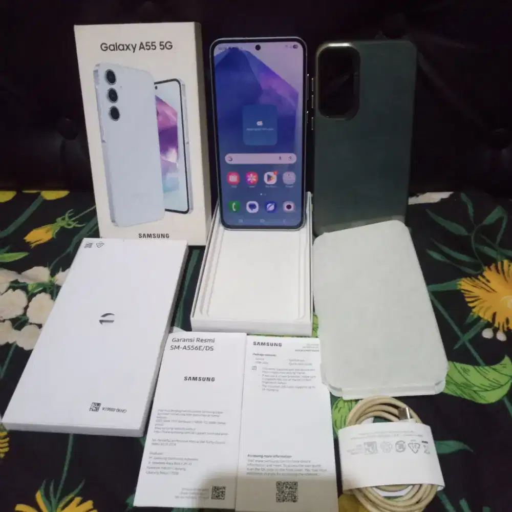 Samsung A55 5G 8/256
Kelengkapan sesuai foto