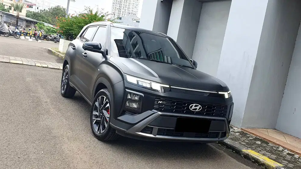 [ LOW 8RB KM ] Hyundai Creta 1.5 N-Line Turbo AT Black Matte 2025 2026