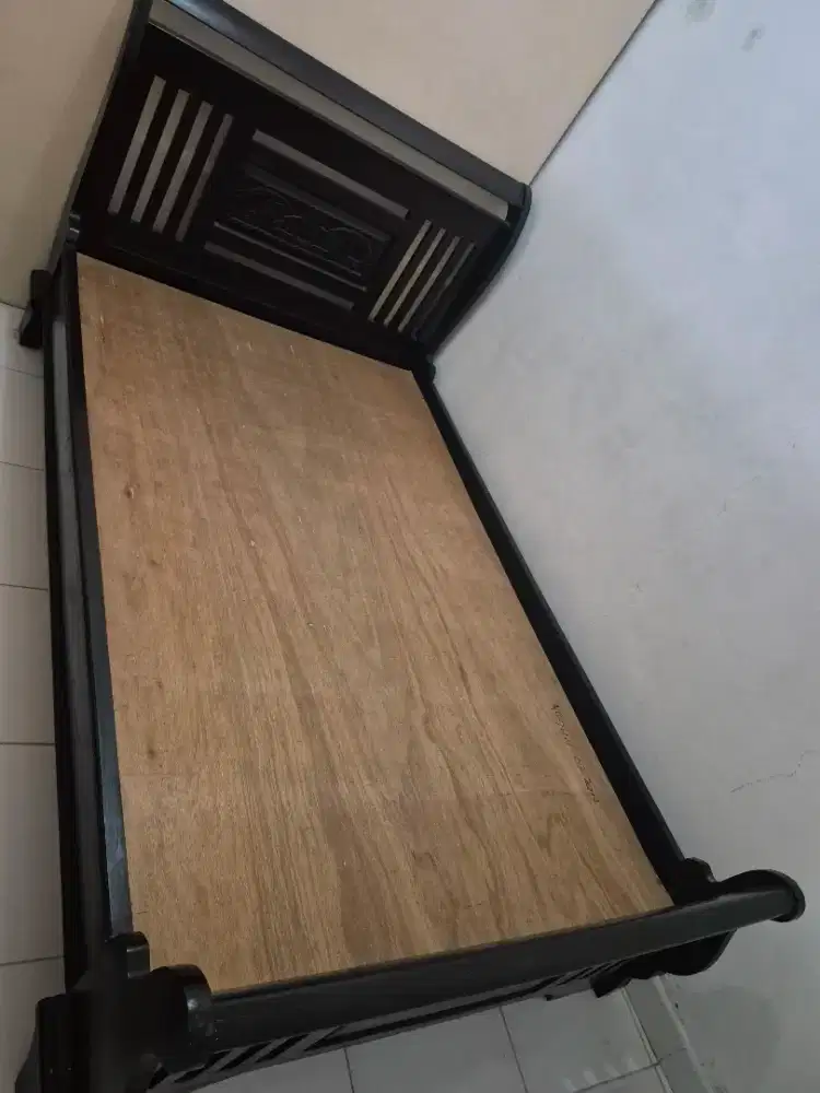 Ranjang kayu jati 120x200