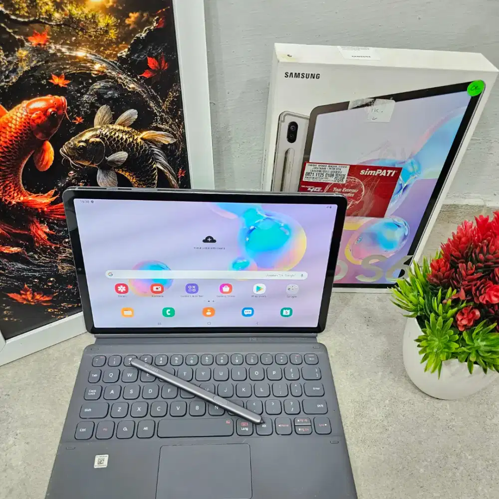 Samsung Galaxy Tab S6 Ram 6/128gb Cellular Resmi Ex Sein