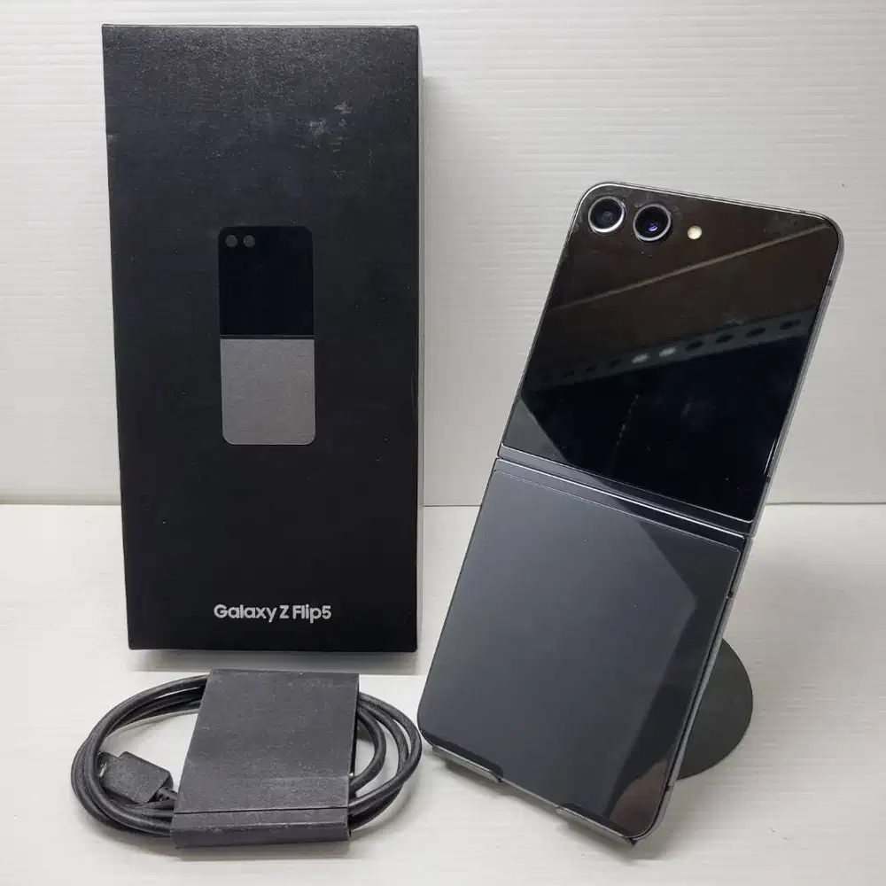MULUS NO MINUS SAMSUNG GALAXY Z FLIP 5 5G 8/512 GRAPHITE RESMI SEIN FU