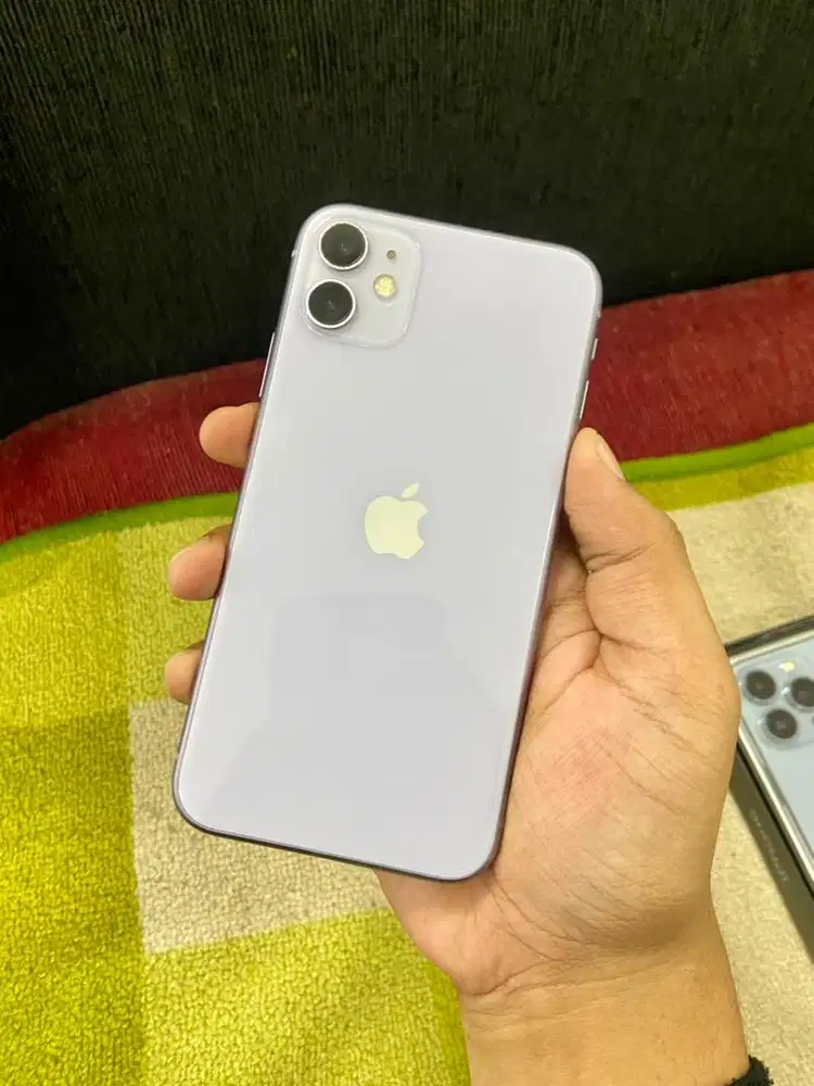 Iphone 11 64gb ibox ungu cantik