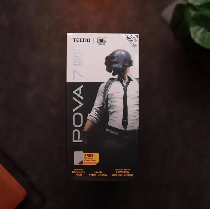 Tecno pova 7 5G Baru Ram 8/128gb