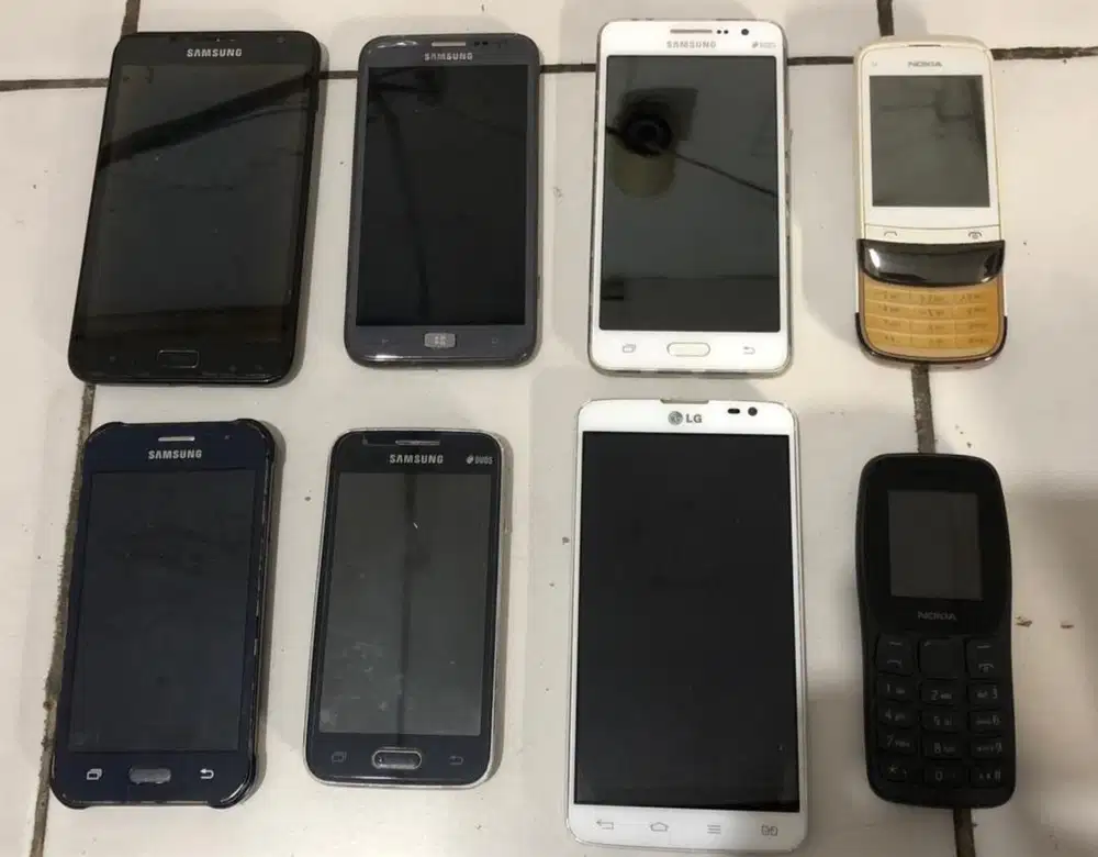 Hp samsung lg nokia
