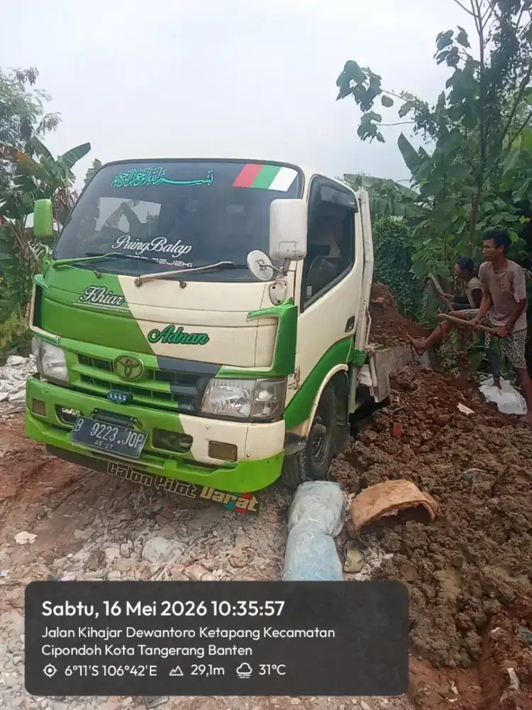 Jasa buang puing & sampah proyek