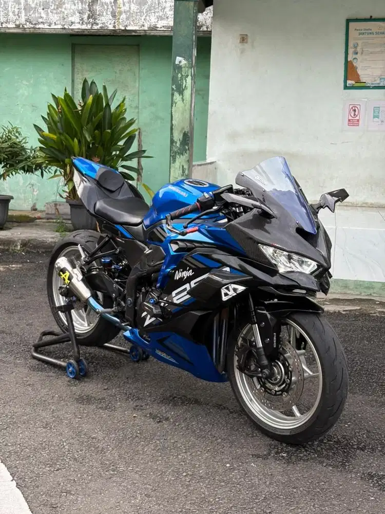 Kawasaki ZX25R Abs 2021 Modif Hedon! Pajak Hidup panjang!