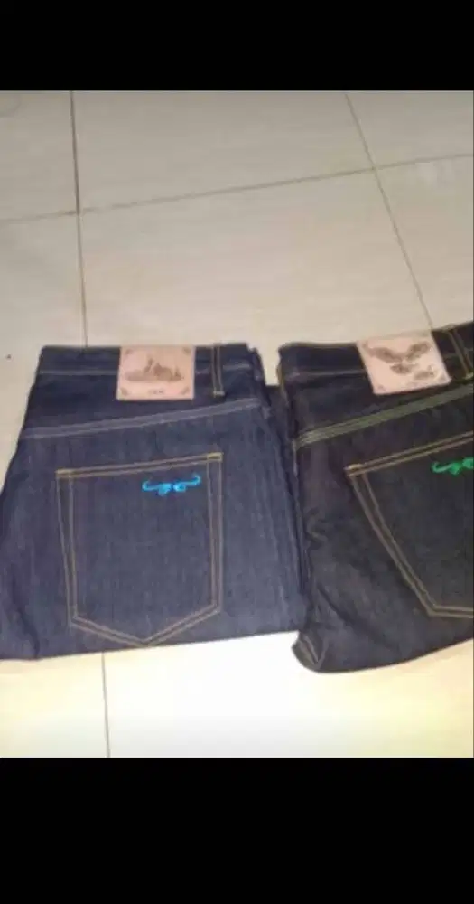 Jeans denim,kepala kain