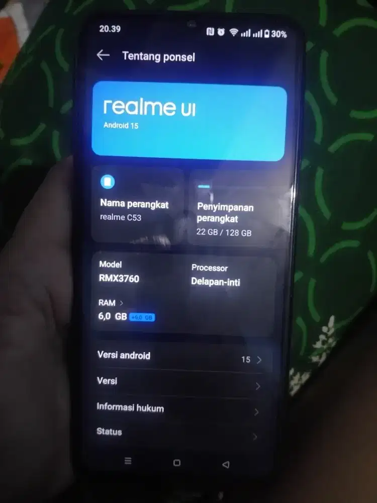 Realme C53 RAM 6/128