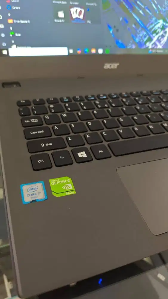 Laptop Gaming Acer Core i7 E5 474G Dual VGA Gaming Render Desain jual