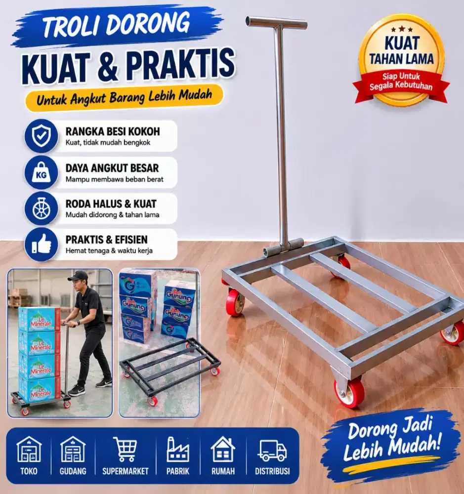 CAPEK ANGKAT BARANG? Ini SOLUSINYA