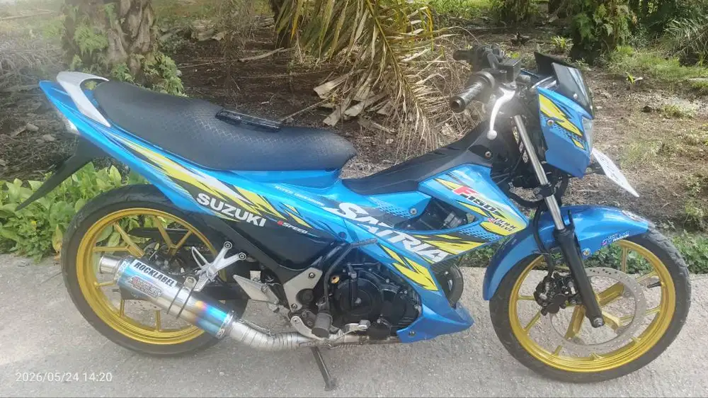 Motor satria Fu facelift 2015