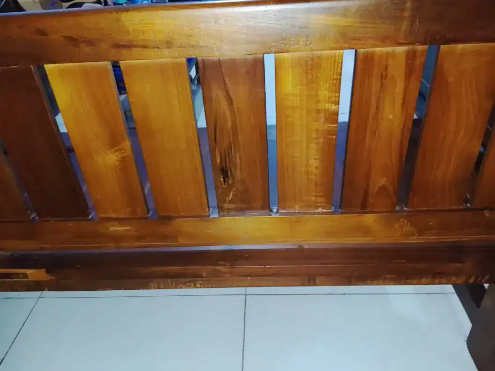 kursi panjang jati