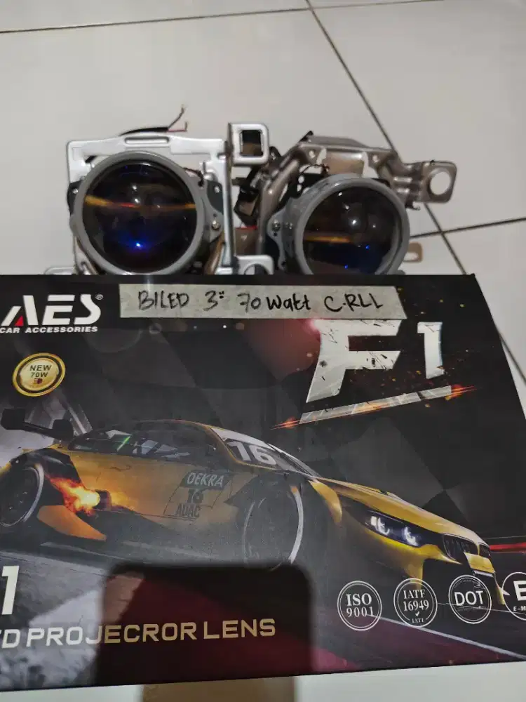 Lampu Biled AES 70 wat F1 super terang 3inc