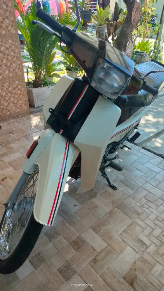 suzuki crystal 91 asli putih hitam