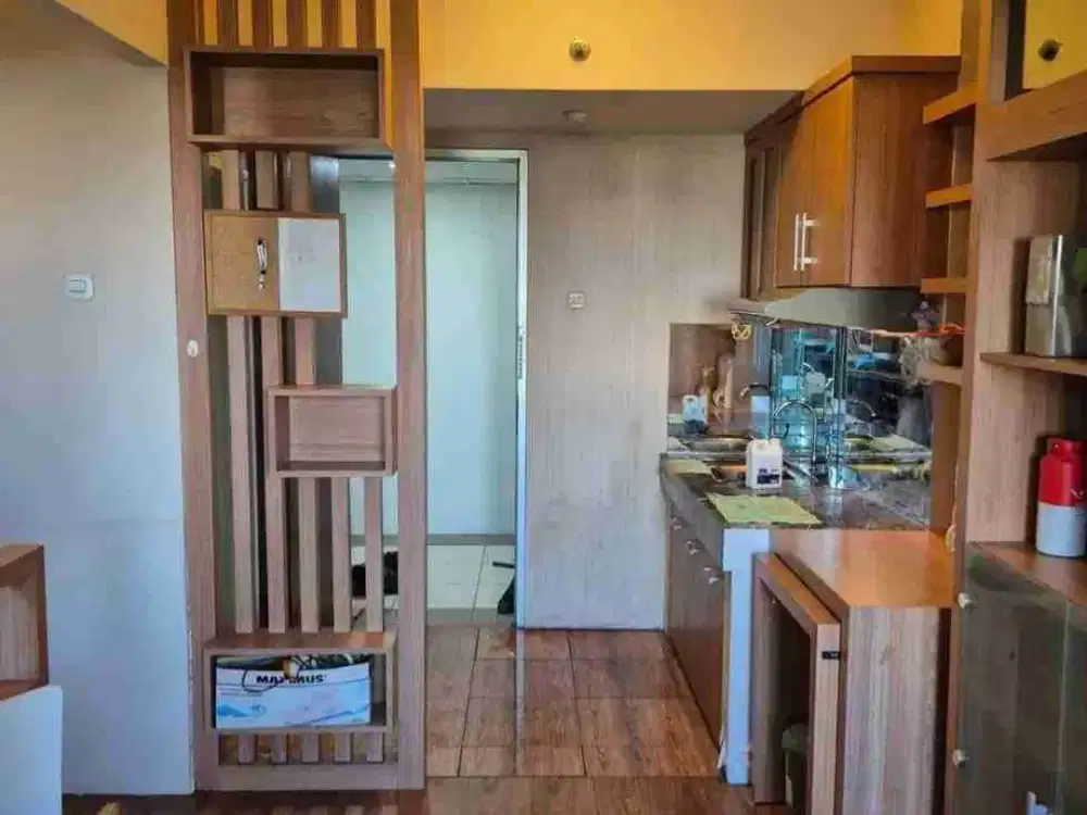 Dijual Apartemen Puncak Kertajaya 2 BR Jadi 1 BR