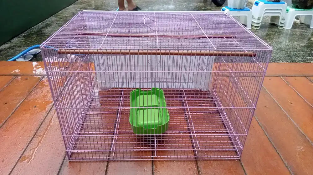 Jual kandang kucing kondisi masih baru