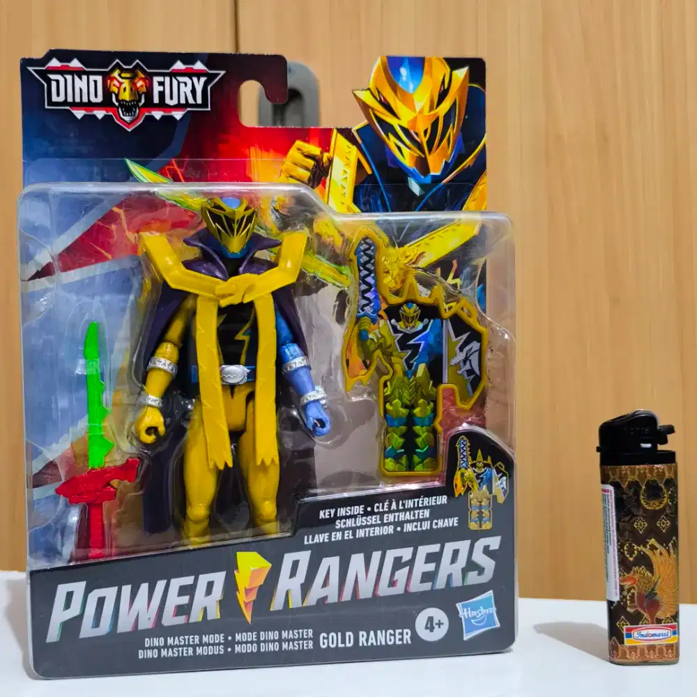 Power Rangers Dino Fury Gold Ranger