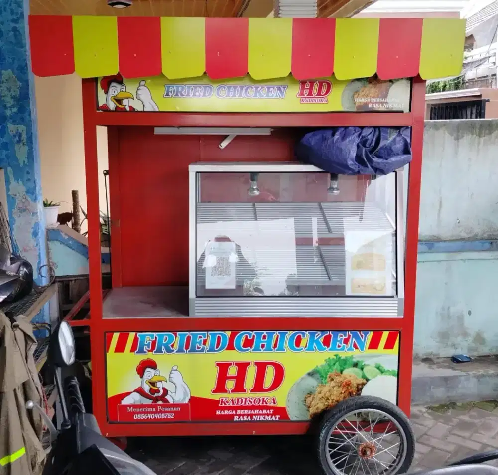 Gerobak bekas kalasan