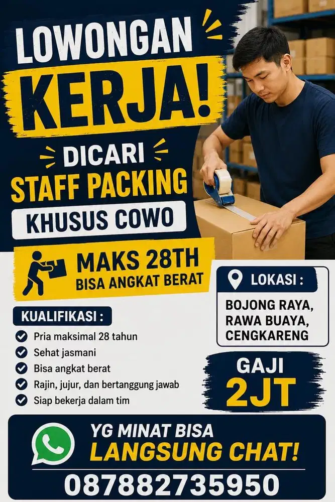 DIBUTUHKAN SEGERA