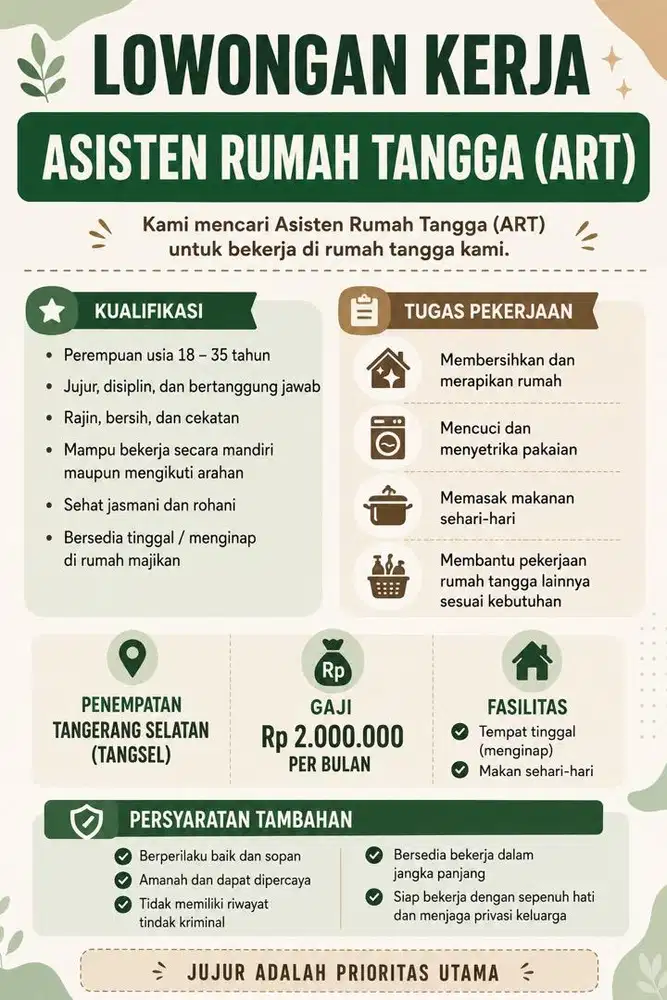 LOKER ART PEREMPUAN