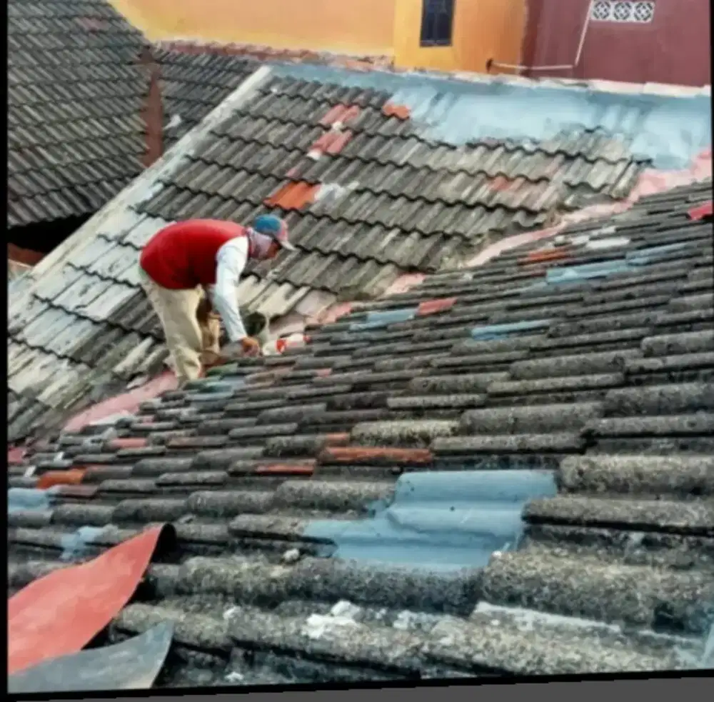 Jasa perbaikan atap bocor, talang air, dan dak rembes