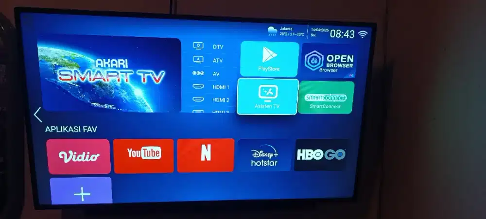 Akari smart android tv