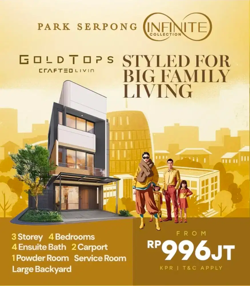 DIJUAL RUMAH PARK SERPONG – CICILAN RINGAN MULAI 1.7 JUTAAN