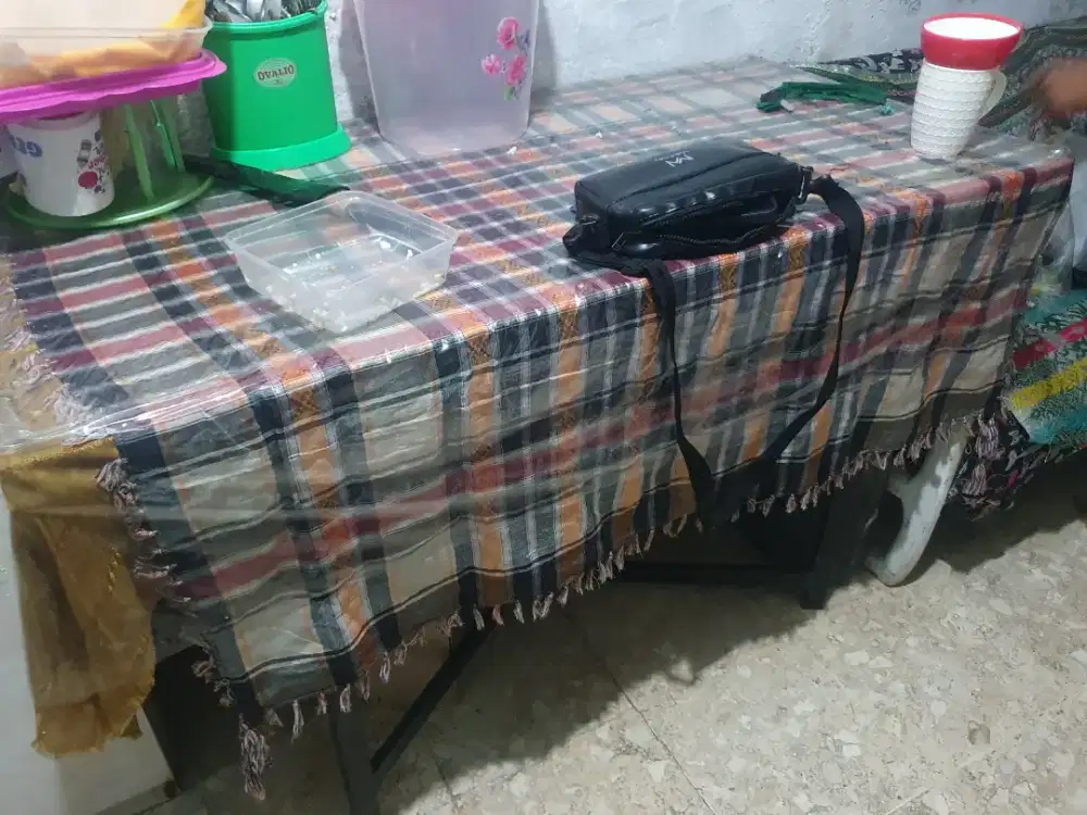 Meja copotan (papan dan kaki) ukuran 120cm x 60cm