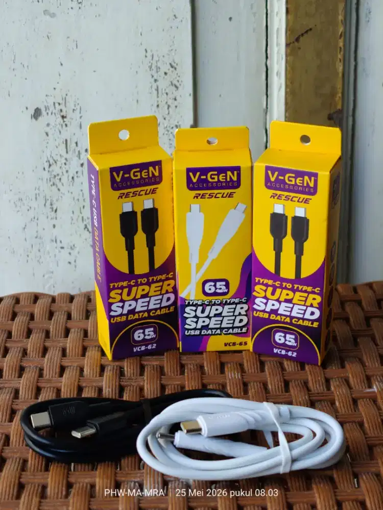 Kabel V-Gen C to C 65watt ( BISA COD )