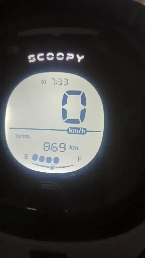 Scoopy 2025 akhir keyless km 900 pemakaian 2026