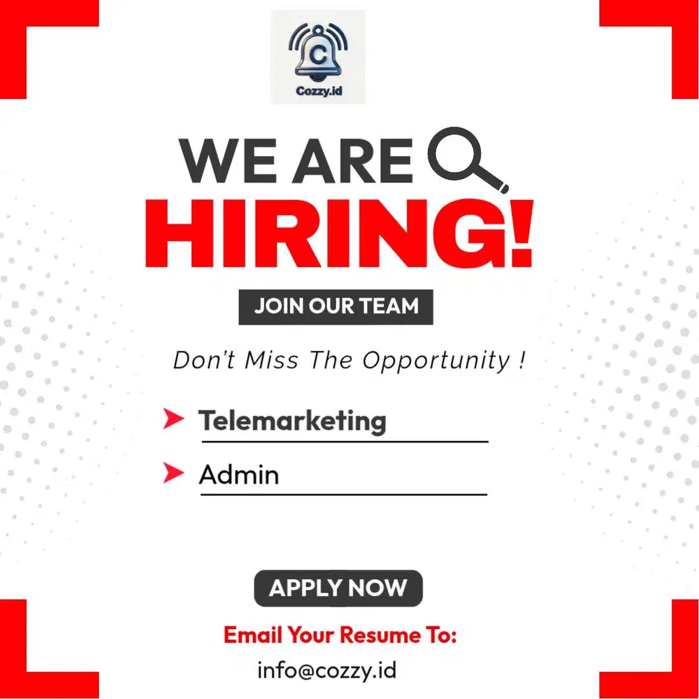 Telemarketing & Admin Cozzy.id