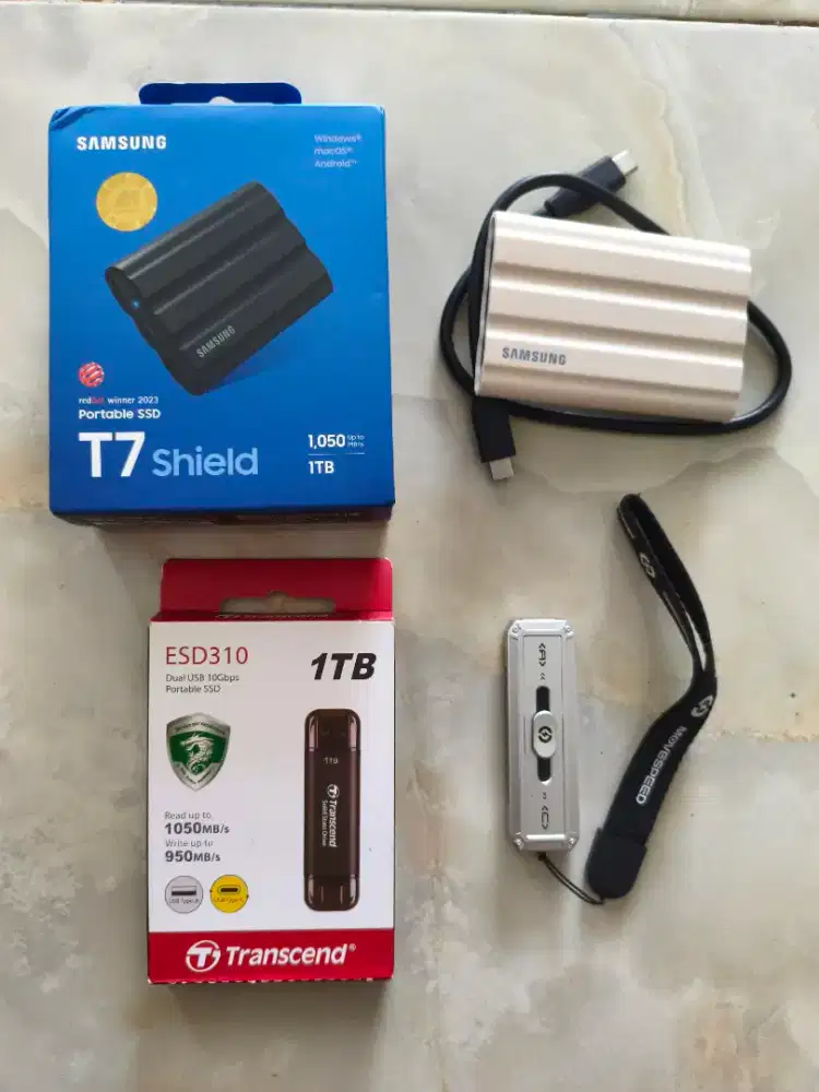 Paket take all 4 pcs ssd portable 1tb