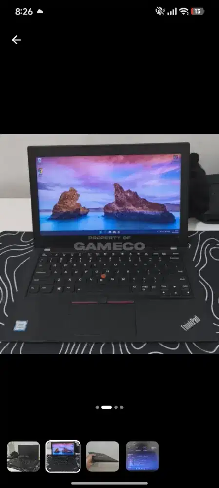 Lenovo Thinkpad X280 i5 8250U 512GB 8GB