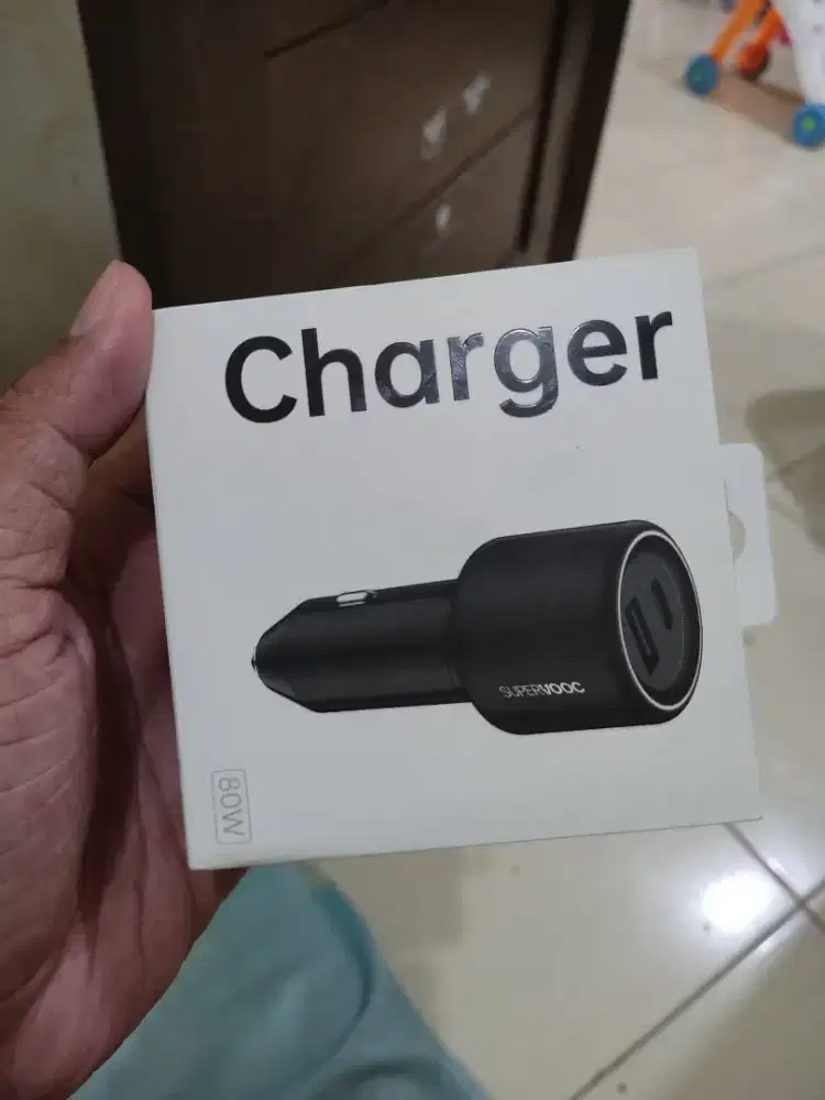 SUPERVOOC 80W CAR CHARGER