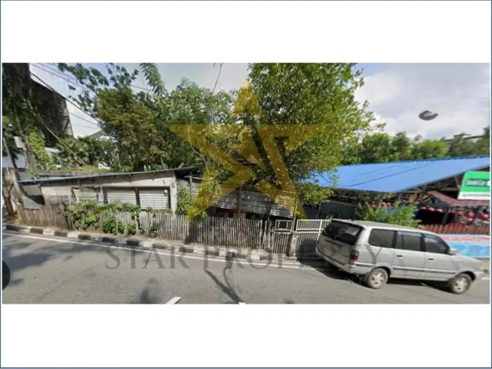 Tanah Pinggir Jalan Sudirman Dekat BSB, Cocok Ruko & Kantor