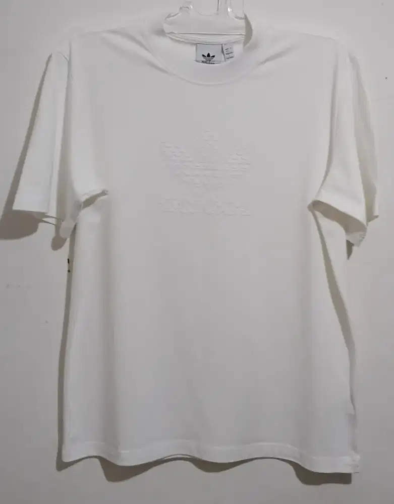 KAOS ADIDAS PUTIH ADIDAS T-SHIRT MONO TEE WHITE BARU