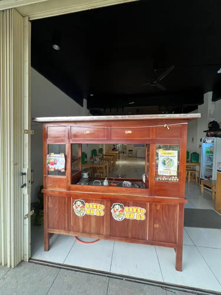 Jual Gerobak Bakso Second Mulus