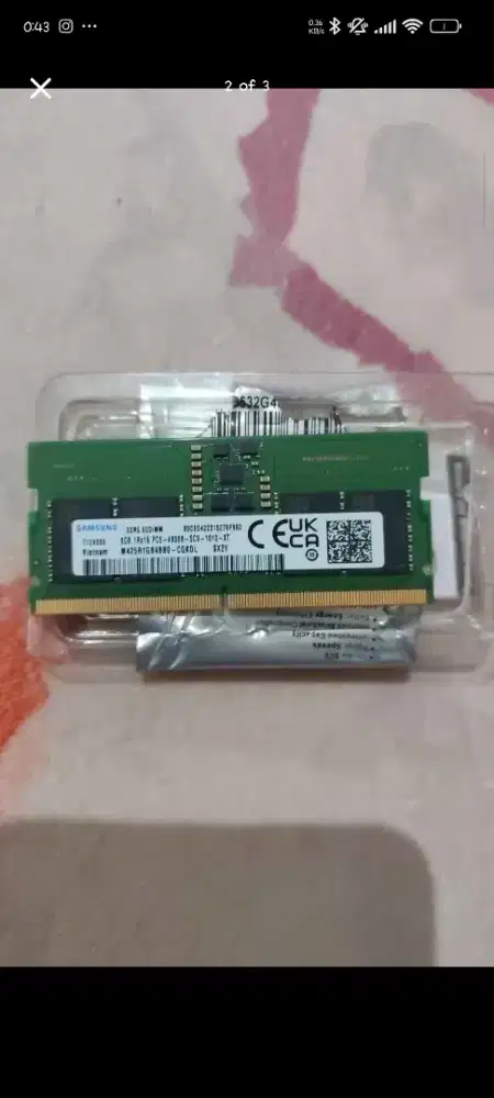 RAM Laptop - 8GB DDR5 4800 MHz