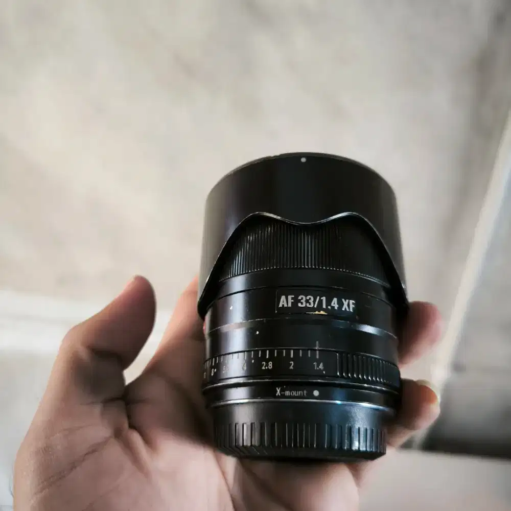 Jual Lensa viltrox 33mm F1.4 , ttartisan 56mm F1.8 like new fuji